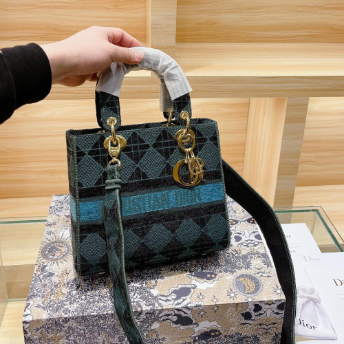 Dior Womens Bags Handbags Luxury Fashion MEDIUM LADY D-LITE BAG with Original Box