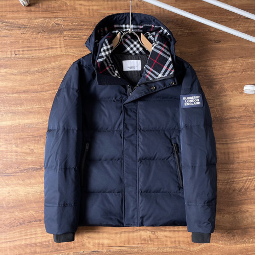Burberry Design Mens Womens Winter Windprood Down Jackets Keep Warm 90% White Duck Down