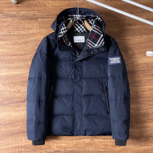 Burberry Design Mens Womens Winter Windprood Down Jackets Keep Warm 90% White Duck Down