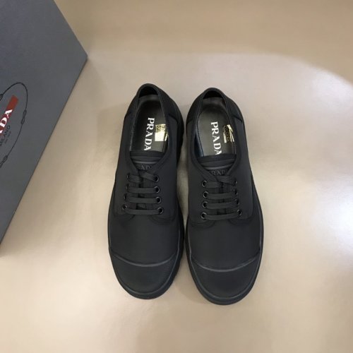 Prada Mens Shoes Sneakers Casual Shoes for Men Luxury Brand Breathable Fashion Sneakers with Original Box