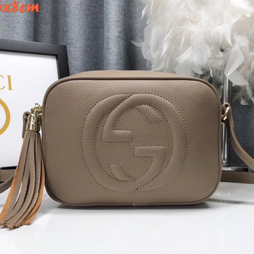 Gucci Womens Bag Crossbody Luxury GG Shoulder Bag Leather Luxury Brand 308364
