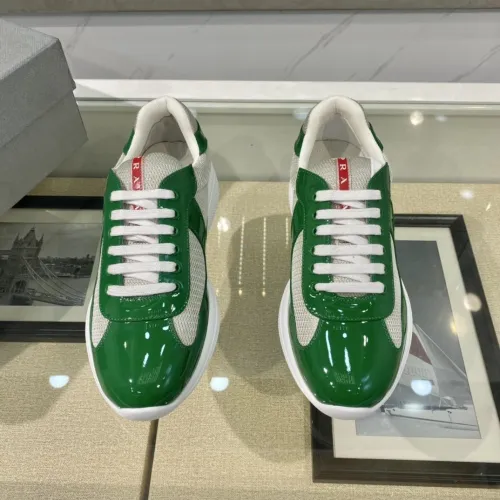 Prada Mens Shoes Sneakers Casual Shoes for Men Luxury Brand White Prada PRAX 1 sneakers with Original Box 4E3576_3LFV_F0009