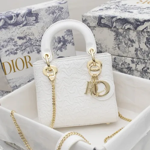 Dior Womens Bags Handbags Luxury Fashion LADY DIOR D-LITE BAG with Original Box
