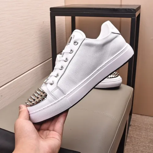 Philipp Plein Men Shoes Low Top Sneaker Fashion Design Luxury Brand