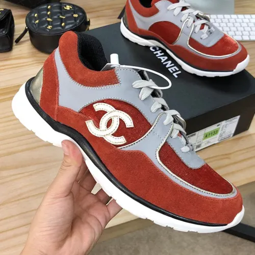 Chanel Mens Shoes Sneakers Luxury Brand Sports Shoes Breathable Design with Original Box