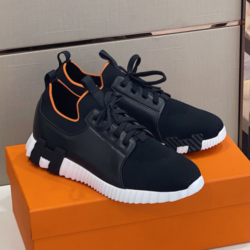 Hermes Mens Casual Shoes Fashion Sneakers Luxury Brand with Original Box