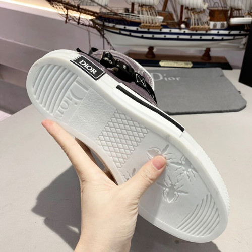 Dior Womens Mens Shoes Sneakers Luxury Brand Unisex Design B23 High-Top Sneaker with Box
