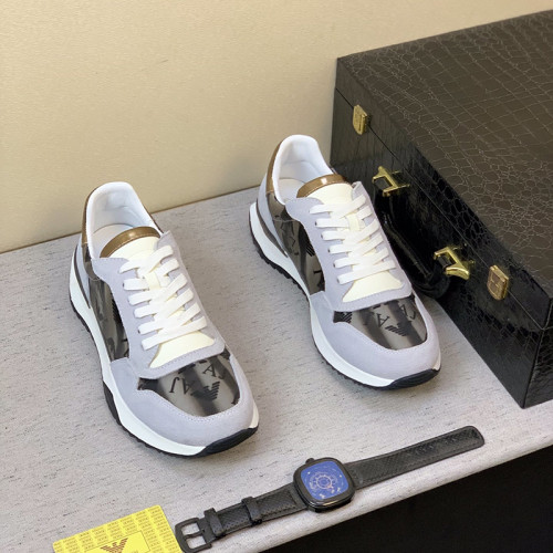 Armani Men Shoes Sneakers Fashion Design Luxury Brand Design