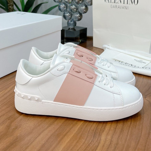 Valentino Men Shoes Fashion Design Luxury Brand OPEN SNEAKER WITH VLTN PRINT with Original Box WY0S0830BLUA01