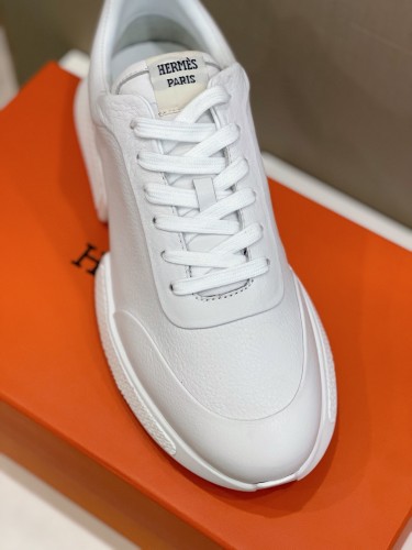 Hermes Mens Casual Shoes Fashion Sneakers Luxury Brand with Original Box