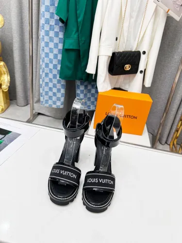 Louis Vuitton Women Shoes Sandals Fashion Summer Luxury Brand PODIUM PLATFORM SANDAL with Original Box Womens Sandals