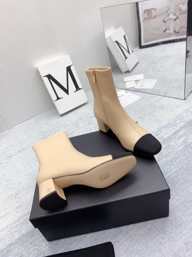 Chanel Womens Shoes Boots Luxury Brand Design with Original Box Women Fashion Ankle Boots