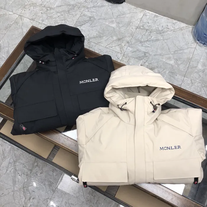 Moncler Design Mens Womens Winter Windprood Down Jackets Keep Warm 90% White Duck Down