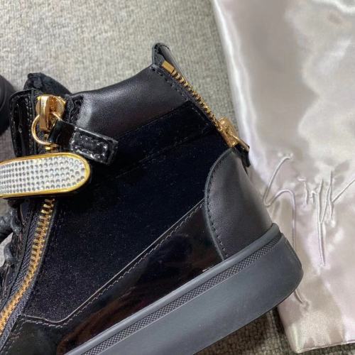 Giuseppe Zanotti Mens Shoes Luxury Brand High Top Sneakers Coby