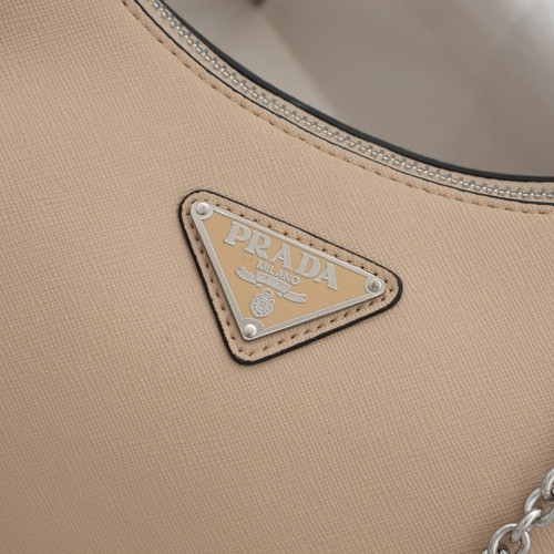 Prada Womens Bag Go Re-Edition 2000 Leather Shoulder Bag