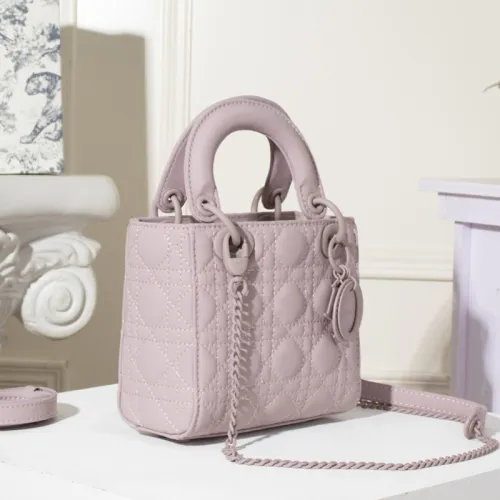 Dior Womens Bags Handbags Luxury Fashion LADY DIOR D-LITE BAG with Original Box