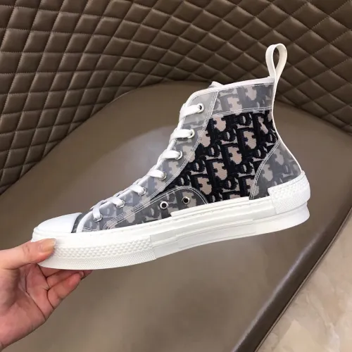 Dior Womens Mens Shoes Sneakers Luxury Brand Unisex Design B23 High-Top Sneaker with Box