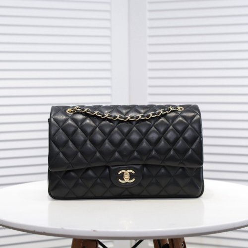 Chanel Womens Bags Crossbody Bag Large Classic Handbag