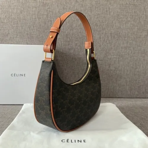 Celine Womens Bag AVA BAG IN TRIOMPHE CANVAS