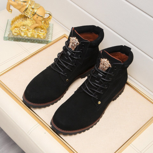 Versace Men Shoes Boots Fashion Design Luxury Brand