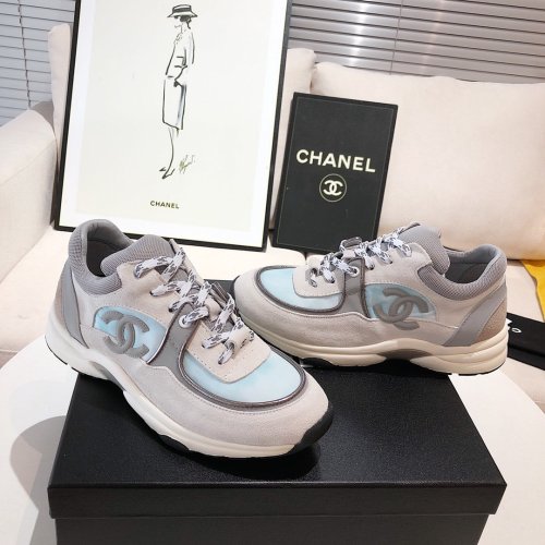 Chanel Men Womens Shoes Sneakers Luxury Brand Design