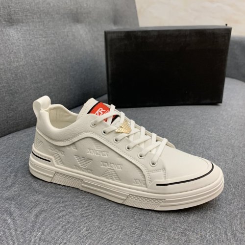 Armani Men Shoes Sneakers Fashion Design Luxury Brand Design