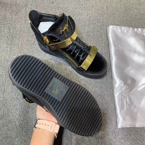 Giuseppe Zanotti Mens Shoes Luxury Brand High Top Sneakers Coby