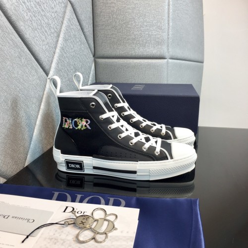 Dior Men Shoes Sneakers Casual Luxury Brand B23 Low-Top Sneaker with Original Box