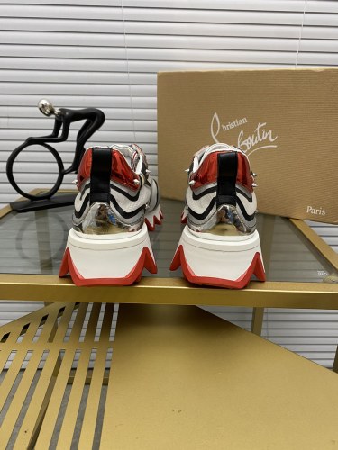 Christian Louboutin Mens Shoes Sneakers Luxury Brand Red Bottom Design Sports Footwears