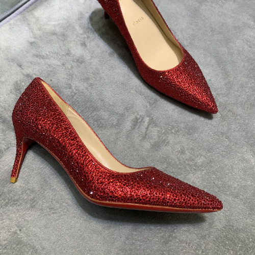 Christian Louboutin Women Shoes Pumps Luxury Brand Red Bottom Design with Original Box