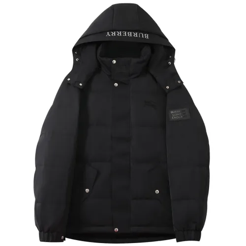 Burberry Design Mens Womens Winter Windprood Down Jackets Keep Warm