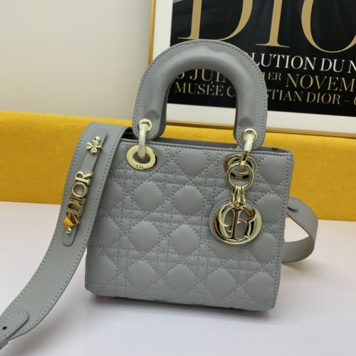 Dior Womens Bags Handbags Luxury Fashion LADY DIOR D-LITE BAG with Original Box
