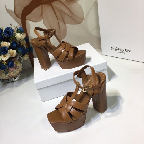 Saint Laurent YSL Womens Shoes BIANCA SANDALS 12cm