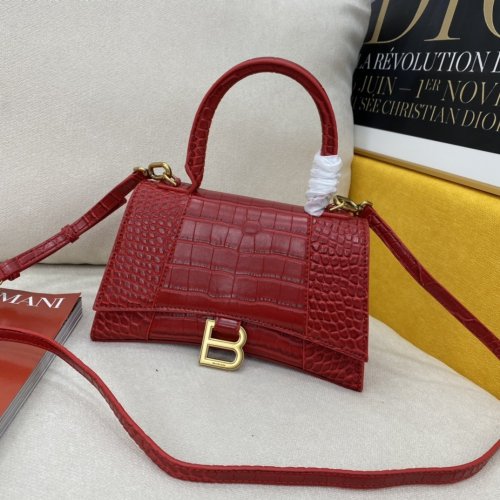 Balenciaga Womens Bag HOURGLASS XS TOP HANDLE BAG