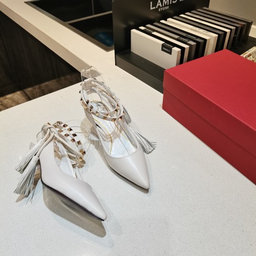 Valentino Womens Shoes Rockstud Slingback Pump 5cm