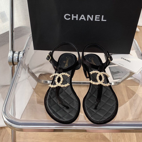 Chanel Womens Shoes Sandals Luxury Brand Sandals for Women with Original Box