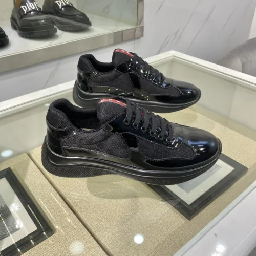 Prada Mens Shoes Sneakers Casual Shoes for Men Luxury Brand White Prada PRAX 1 sneakers with Original Box 4E3576_3LFV_F0009