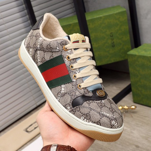 Gucci Mens Shoes Luxury Brand Men's Gucci Tennis Sneaker with Original Box