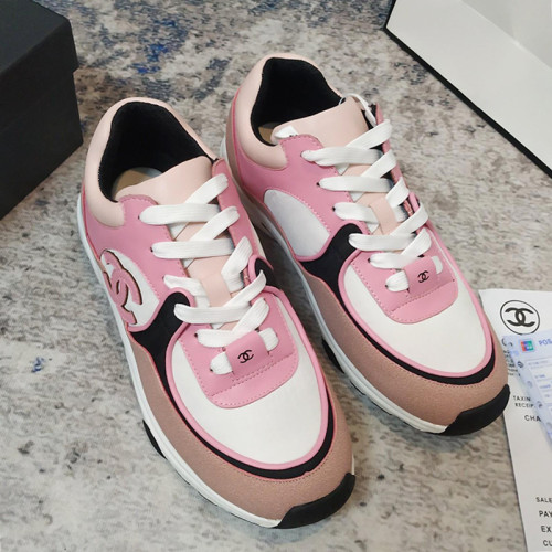 Chanel Mens Shoes Sneakers Luxury Brand Sports Shoes Breathable Design with Original Box