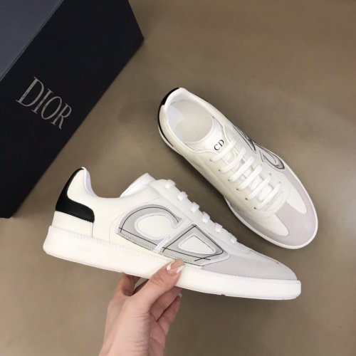 Dior Mens Shoes Sneakers Luxury Brand Breathable Design Casual Shoes for Men with Original Box