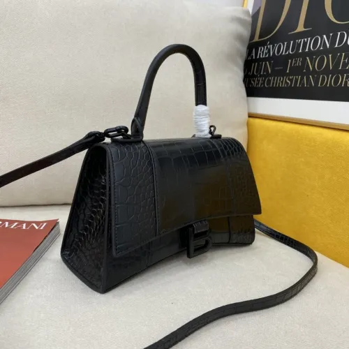 Balenciaga Womens Bag HOURGLASS XS TOP HANDLE BAG