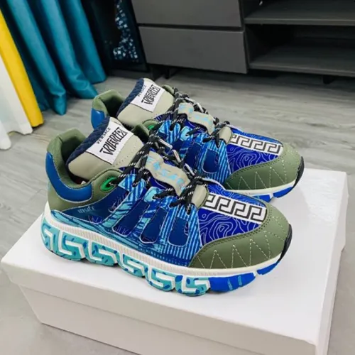 Versace Women Shoes Fashion Design Luxury Brand TRIGRECA SNEAKERS with Original Box