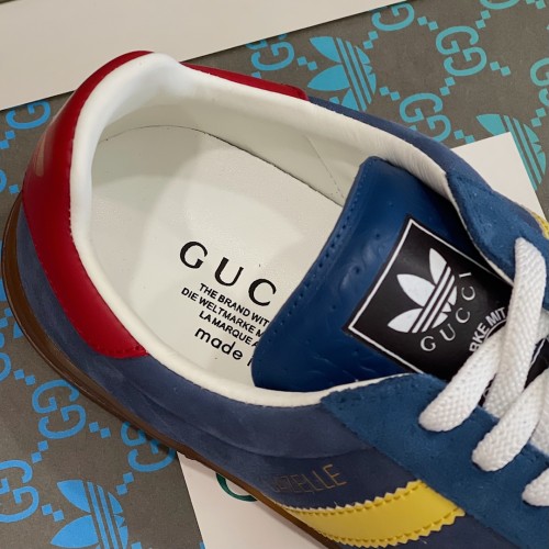 Gucci Adidas Gazelle Mens Shoes Sneakers Luxury Brand Men's GG sneaker with Original Box