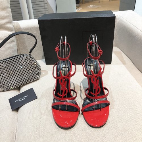 Saint Laurent YSL Womens Shoes CASSANDRA SANDALS 10.5cm