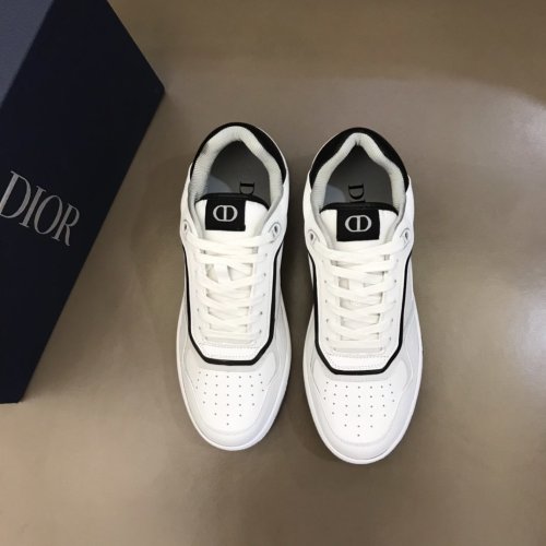 Dior Men Shoes Sneakers Luxury B27 Sneaker Fashion Sneakers Lace-Up with Original Box