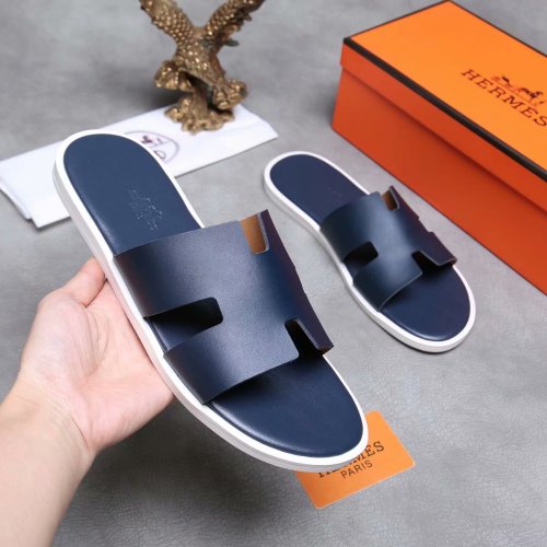 Hermes Mens Casual Shoes Slippers Fashion Luxury Brand with Original Box