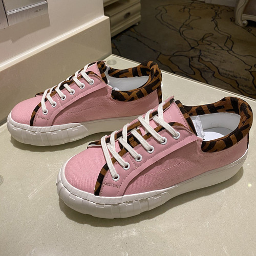 Fendi Womens Shoes FENDI FORCE Canvas and TPU Low-tops