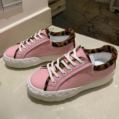 Fendi Womens Shoes FENDI FORCE Canvas and TPU Low-tops