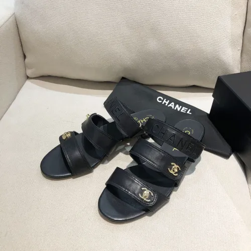 Chanel Womens Shoes Flat Mules