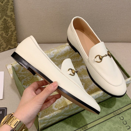 Gucci Womens Shoes Casual Design Loafers Leather Luxury Brand loafer with Original Box